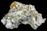 Quartz and Adularia Crystal Association - Norway #111444-1